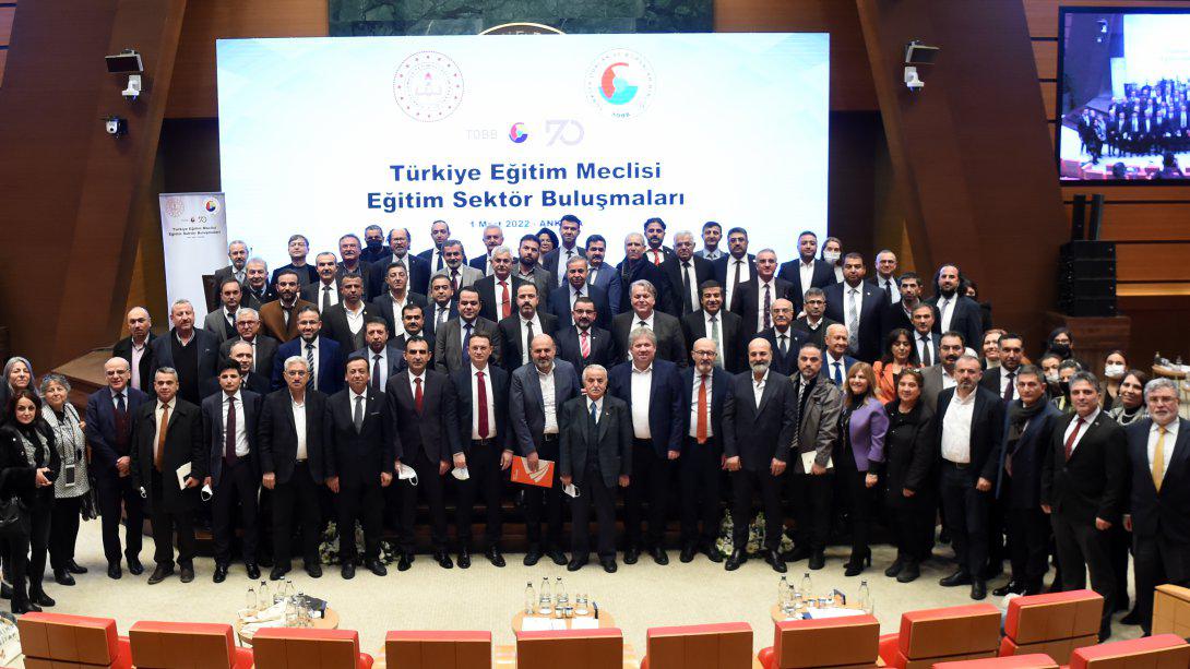 TOBB Türkiye Eğitim Meclisi Eğitim Sektörü Buluşmaları