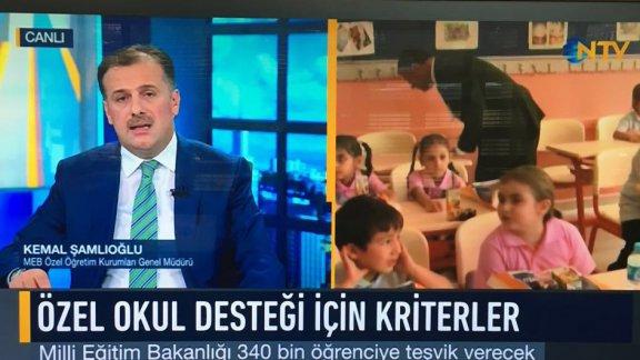 Genel Müdürümüz Sayın Kemal ŞAMLIOĞLU NTV Haberde Erhan ERTÜRK´ün Konuğu Oldu