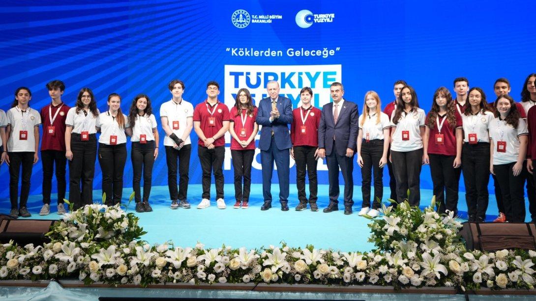 Cumhurbaşkanı Recep Tayyip ERDOĞAN ve Millî Eğitim Bakanı Yusuf TEKİN'in Katılımıyla 